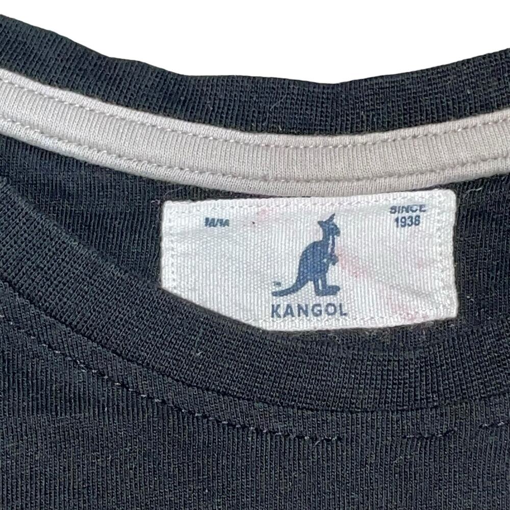 Kangol T-Shirt Mens Medium Black Cotton Kangaroo 1938 Graphic Tee Streetwear M - Picture 7 of 13